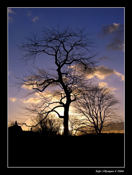 2006 - 02 - Coucher de soleil sur paris 01.JPG